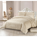 Luxus glänzende Hochzeitsbettwäsche Queen-Size